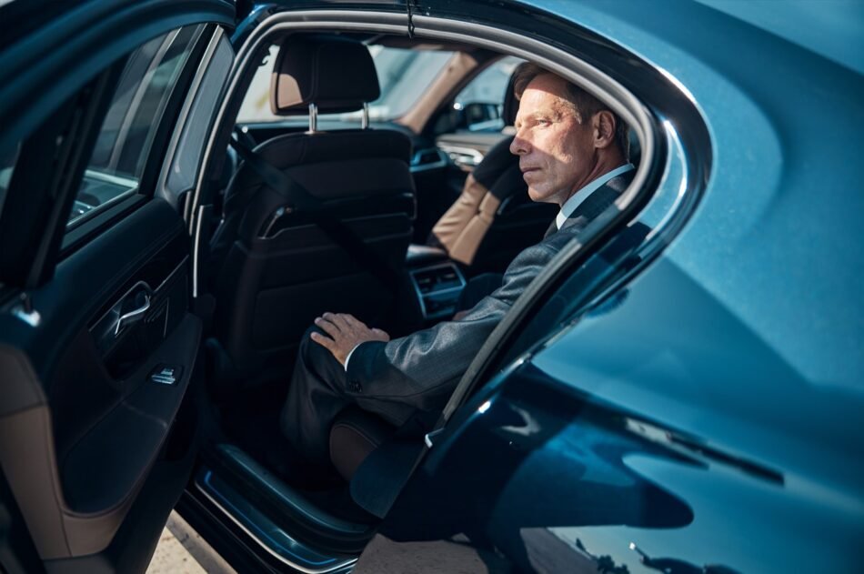 businessman sitting